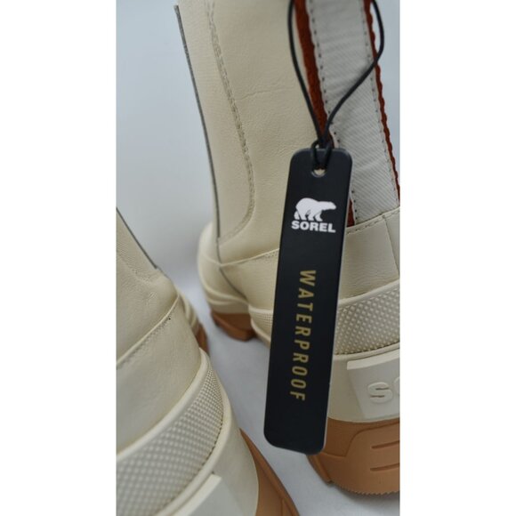 Sorel Womens Size 10 Brex Boot Natural Sea Salt Waterproof Chelsea Boots - Picture 5 of 12